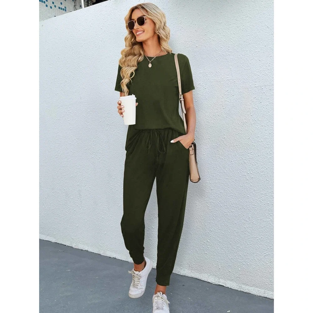 2 piece set: Round Neck Tee for & jogger Pants black - Picture 11 of 11